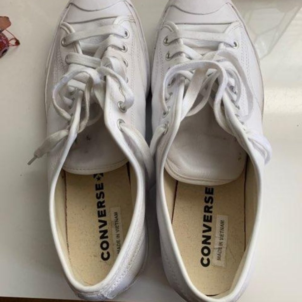 Converse Jack Purcell Unisex leather Sneakers(womens listing) - Picture 13 of 16